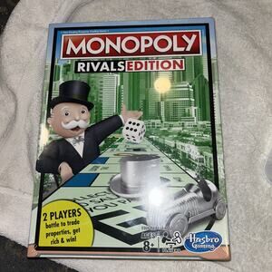 MonopolyLife Rivals Edition 2 Player Game Hasbro Board